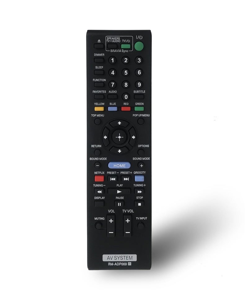 BOMAZ Replacement Remote Control for Sony AV System HBD-F7 BDV-N590 BDV-E3100/C BDV-E4100 BDV-E6100 BDV-E780W - Image 1